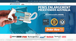 Desktop Screenshot of proextender.com.au